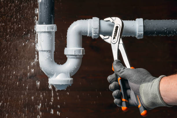 Professional Gas Line Repair technician working in Tully, NY
